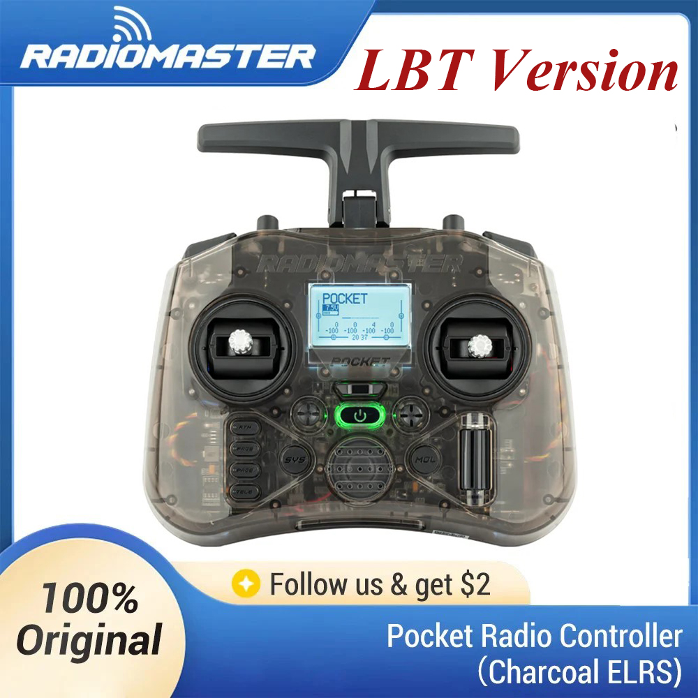 Radiomaster Pocket LBT لبلد ال - مراجعة Radiomaster Pocket Elrs M2 وسعره